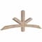 Ekena Millwork Alberta Smooth Timber Gable Bracket, Douglas Fir, 72"W x 24"H x 3 1/2"D x 3 1/2"F, 8/12 Pitch GBW072X24X0404ALB00SDF - alternate 4
